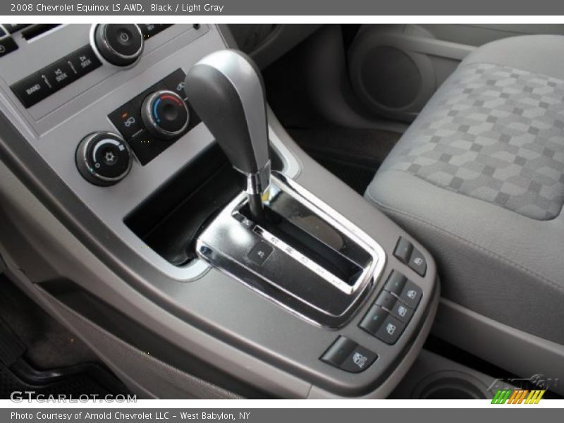 Black / Light Gray 2008 Chevrolet Equinox LS AWD