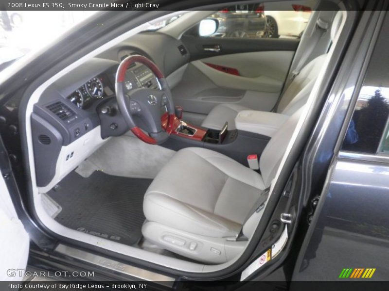 Smoky Granite Mica / Light Gray 2008 Lexus ES 350