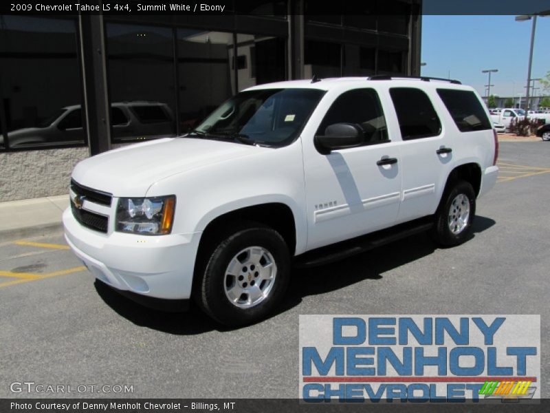 Summit White / Ebony 2009 Chevrolet Tahoe LS 4x4