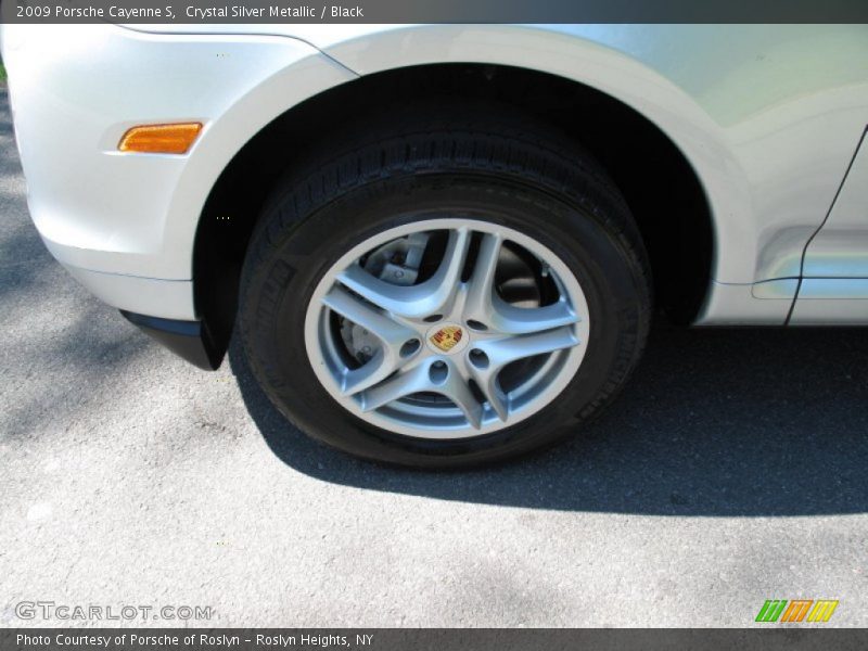 Crystal Silver Metallic / Black 2009 Porsche Cayenne S