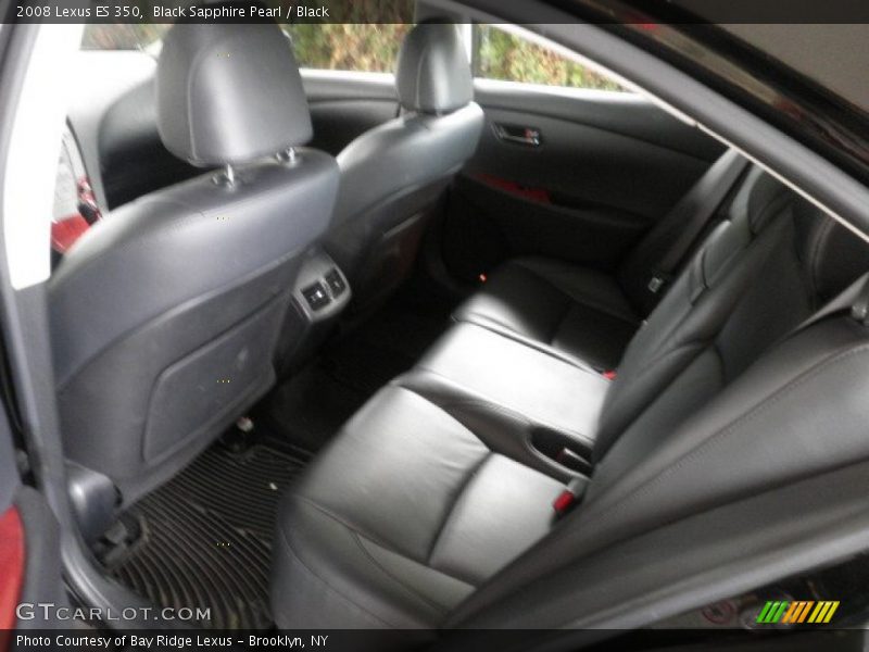 Black Sapphire Pearl / Black 2008 Lexus ES 350