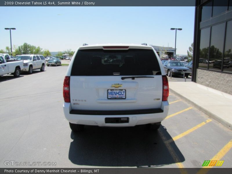 Summit White / Ebony 2009 Chevrolet Tahoe LS 4x4
