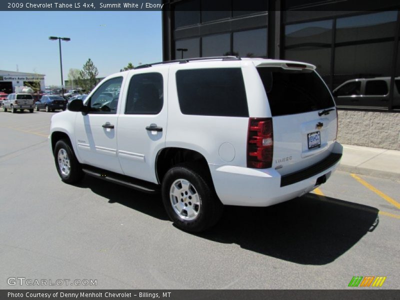 Summit White / Ebony 2009 Chevrolet Tahoe LS 4x4