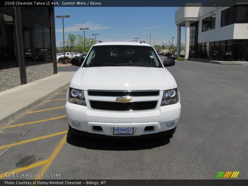 Summit White / Ebony 2009 Chevrolet Tahoe LS 4x4