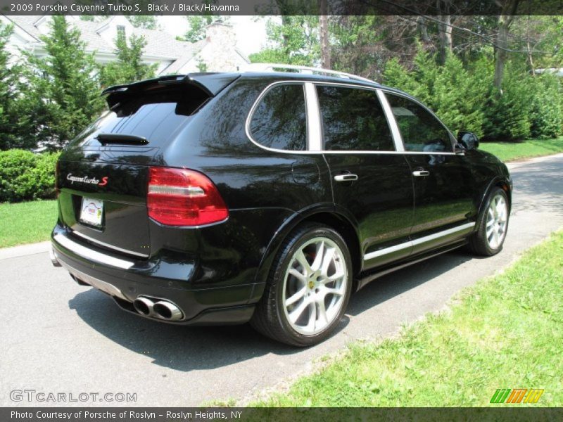 Black / Black/Havanna 2009 Porsche Cayenne Turbo S