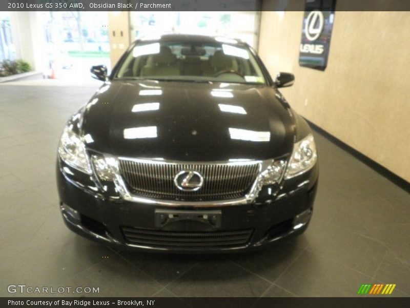 Obsidian Black / Parchment 2010 Lexus GS 350 AWD