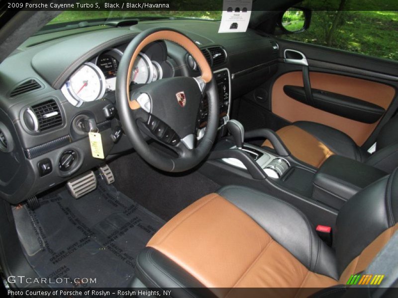  2009 Cayenne Turbo S Black/Havanna Interior