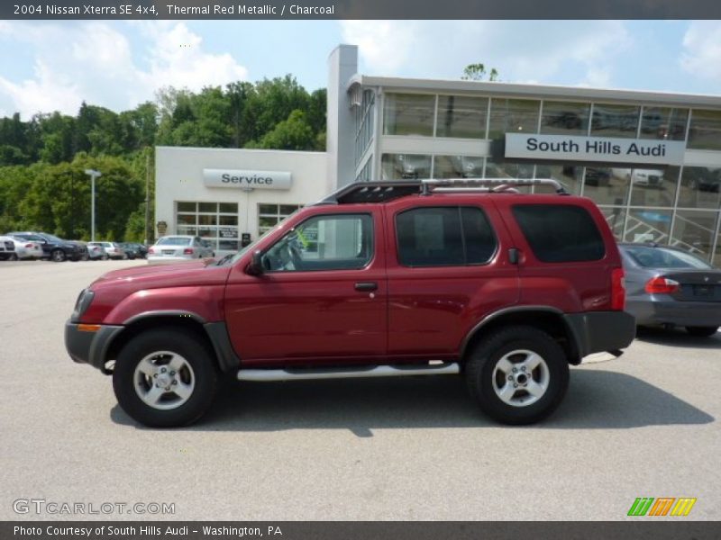 Thermal Red Metallic / Charcoal 2004 Nissan Xterra SE 4x4