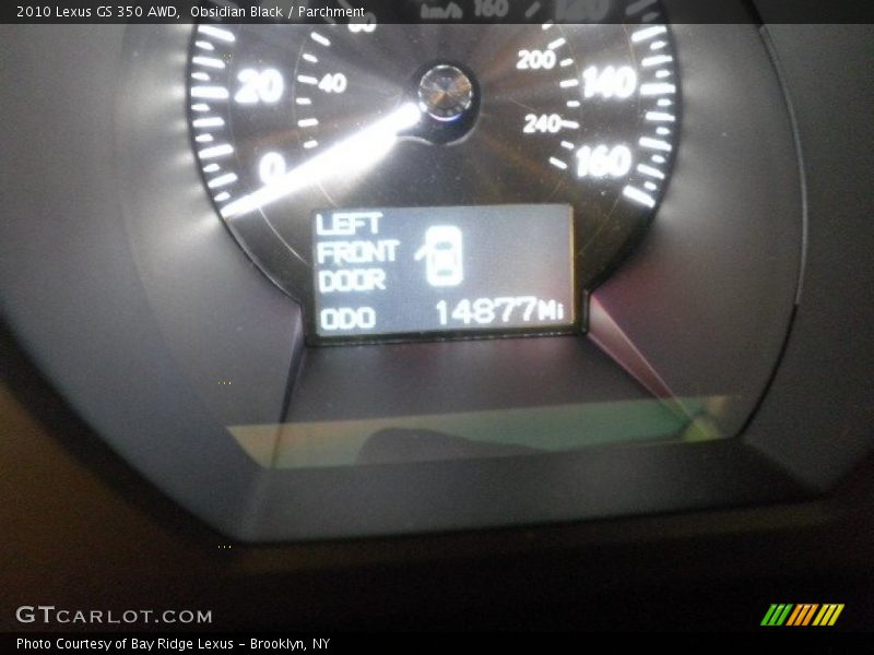 Obsidian Black / Parchment 2010 Lexus GS 350 AWD