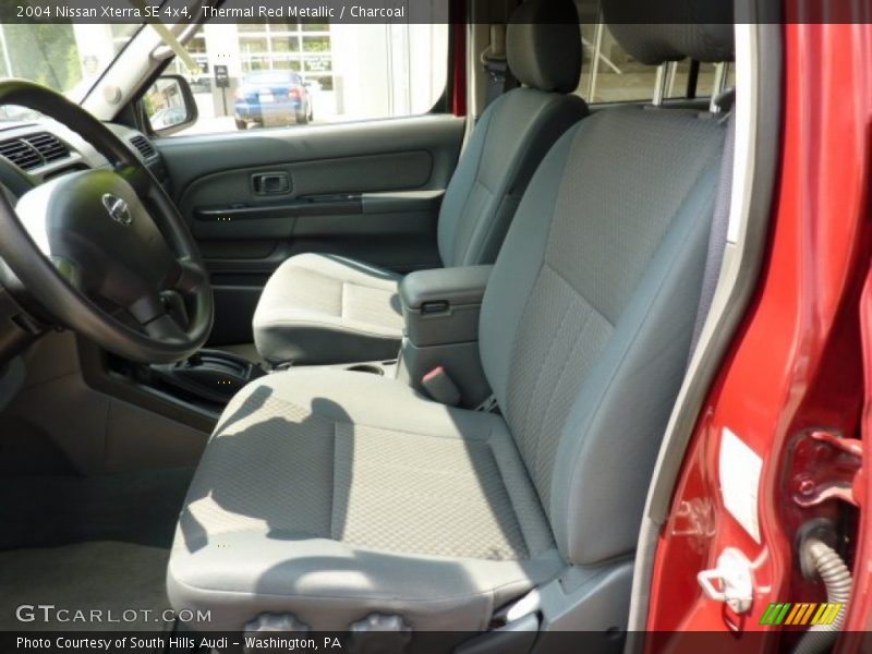 Thermal Red Metallic / Charcoal 2004 Nissan Xterra SE 4x4