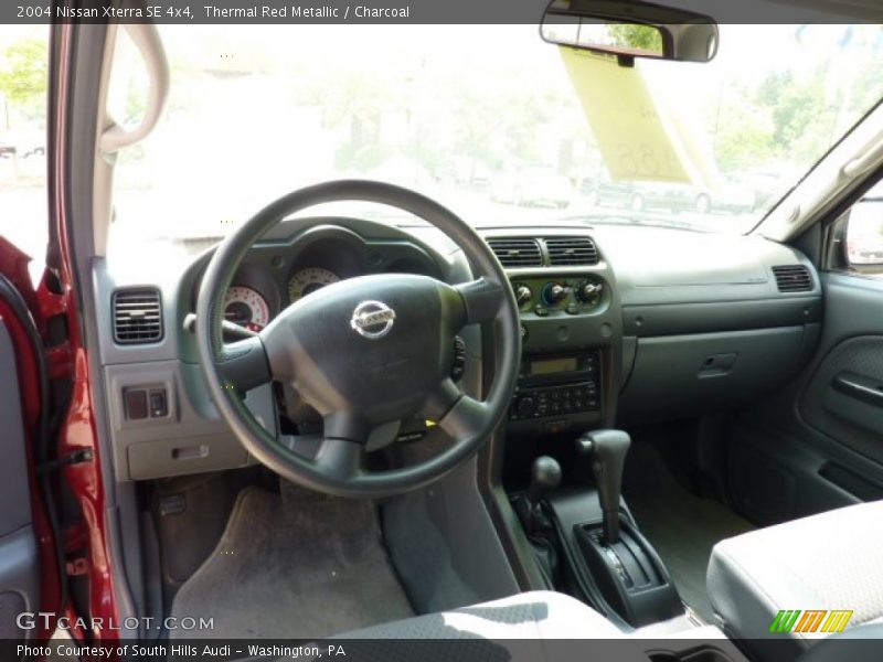 Thermal Red Metallic / Charcoal 2004 Nissan Xterra SE 4x4