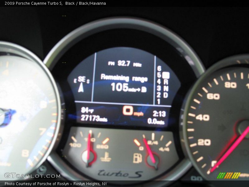 Black / Black/Havanna 2009 Porsche Cayenne Turbo S