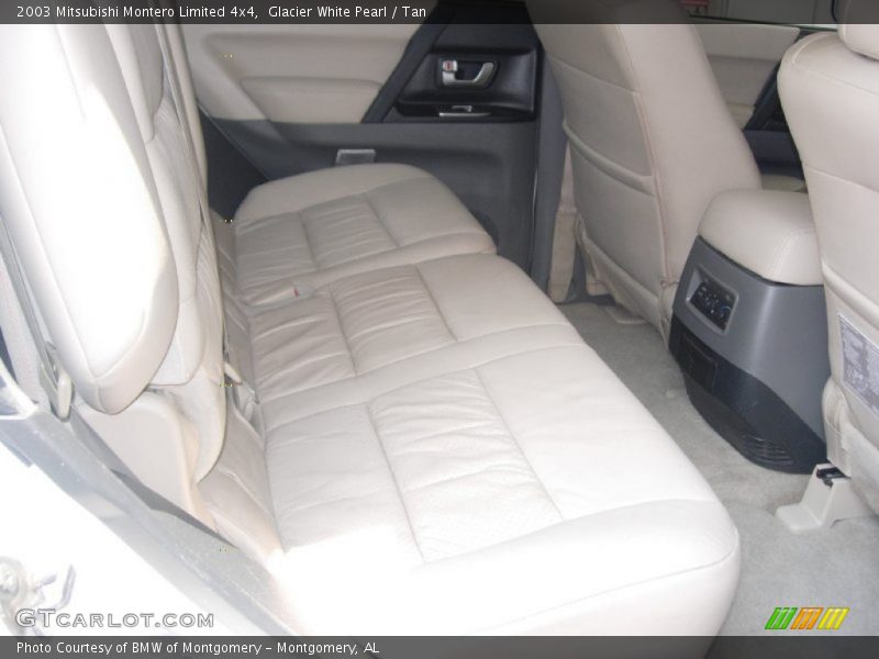 Glacier White Pearl / Tan 2003 Mitsubishi Montero Limited 4x4