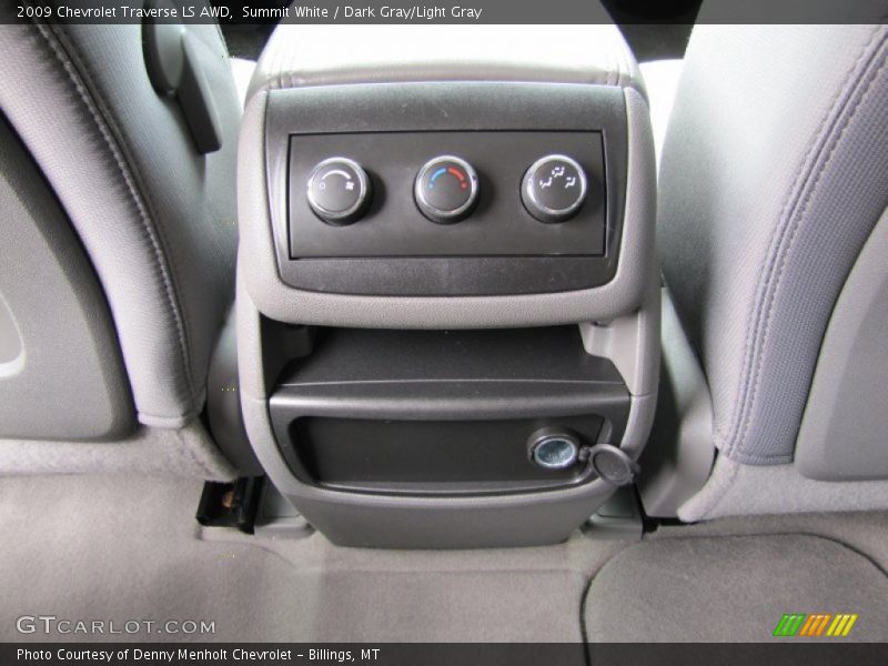 Summit White / Dark Gray/Light Gray 2009 Chevrolet Traverse LS AWD