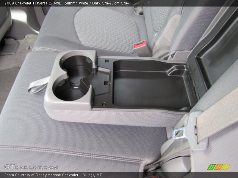Summit White / Dark Gray/Light Gray 2009 Chevrolet Traverse LS AWD