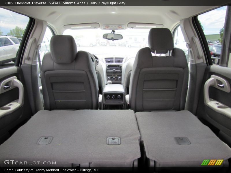Summit White / Dark Gray/Light Gray 2009 Chevrolet Traverse LS AWD