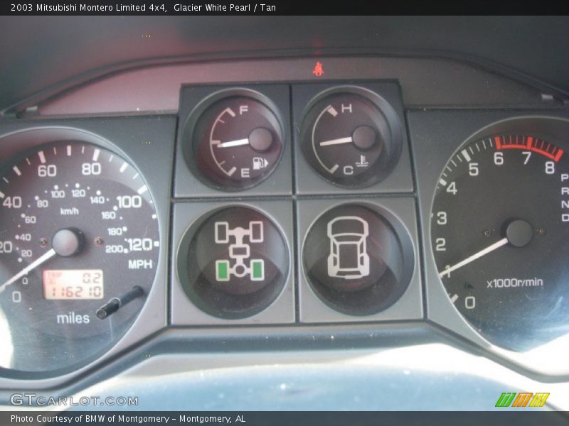 Glacier White Pearl / Tan 2003 Mitsubishi Montero Limited 4x4
