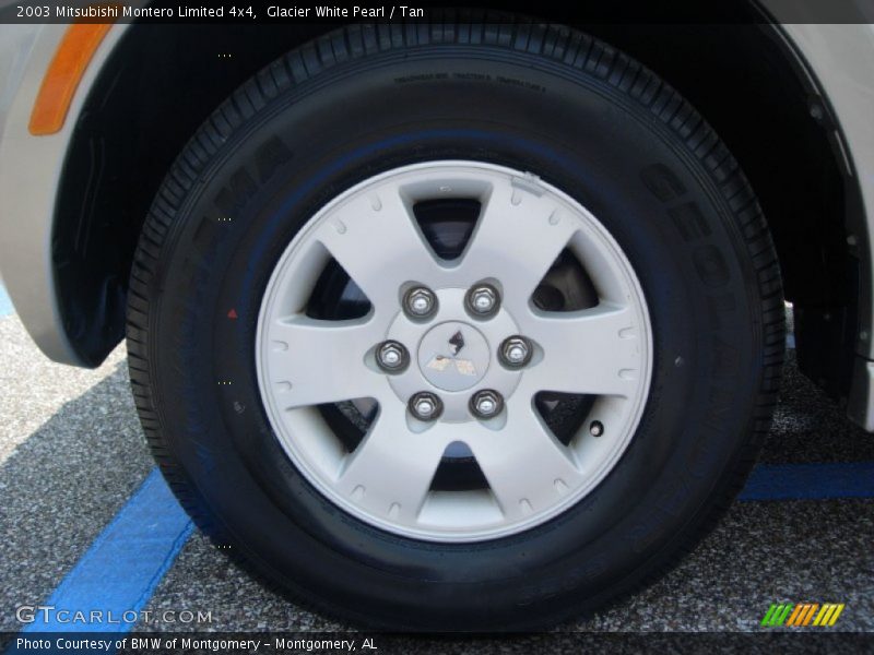  2003 Montero Limited 4x4 Wheel