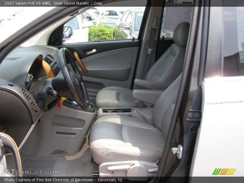 Silver Nickel Metallic / Gray 2007 Saturn VUE V6 AWD