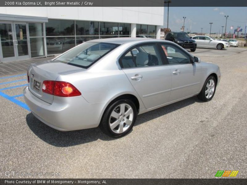 Bright Silver Metallic / Gray 2008 Kia Optima LX