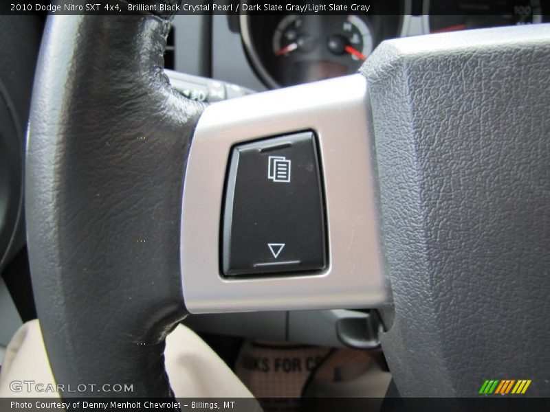 Brilliant Black Crystal Pearl / Dark Slate Gray/Light Slate Gray 2010 Dodge Nitro SXT 4x4