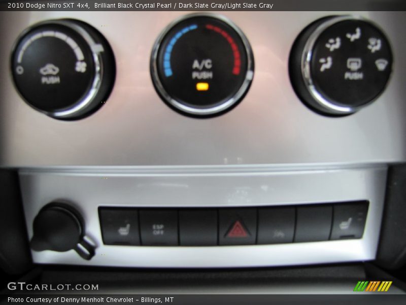 Brilliant Black Crystal Pearl / Dark Slate Gray/Light Slate Gray 2010 Dodge Nitro SXT 4x4