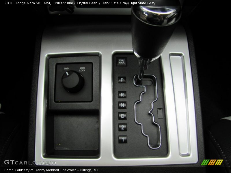Brilliant Black Crystal Pearl / Dark Slate Gray/Light Slate Gray 2010 Dodge Nitro SXT 4x4