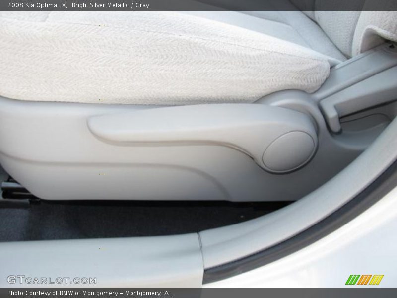 Bright Silver Metallic / Gray 2008 Kia Optima LX