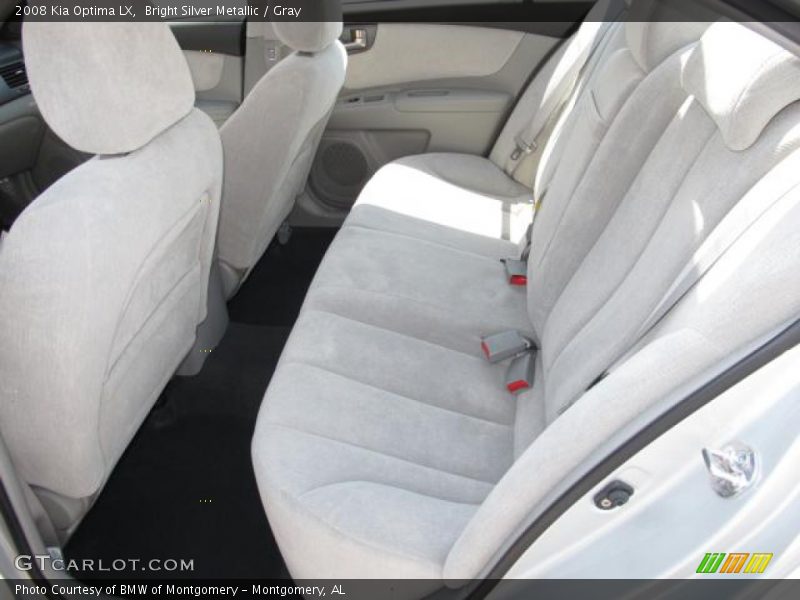 Bright Silver Metallic / Gray 2008 Kia Optima LX