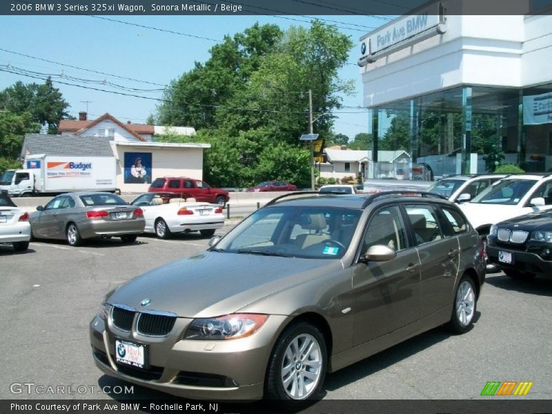 Sonora Metallic / Beige 2006 BMW 3 Series 325xi Wagon