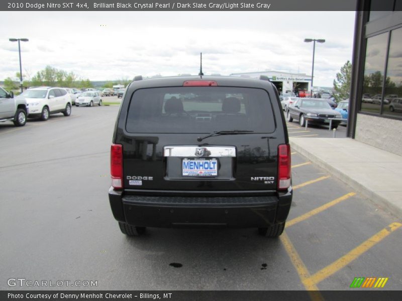 Brilliant Black Crystal Pearl / Dark Slate Gray/Light Slate Gray 2010 Dodge Nitro SXT 4x4