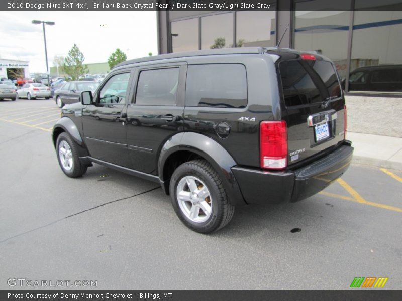 Brilliant Black Crystal Pearl / Dark Slate Gray/Light Slate Gray 2010 Dodge Nitro SXT 4x4