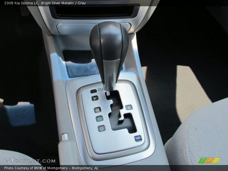 Bright Silver Metallic / Gray 2008 Kia Optima LX