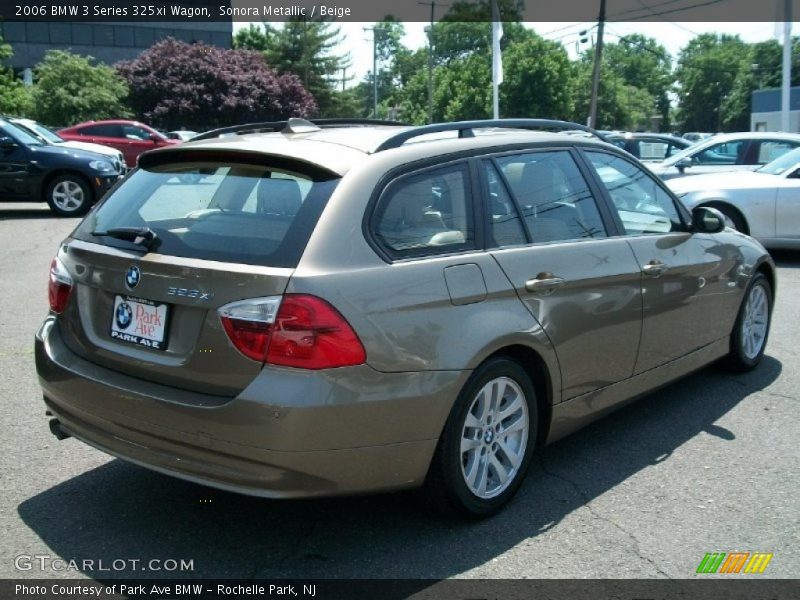 Sonora Metallic / Beige 2006 BMW 3 Series 325xi Wagon