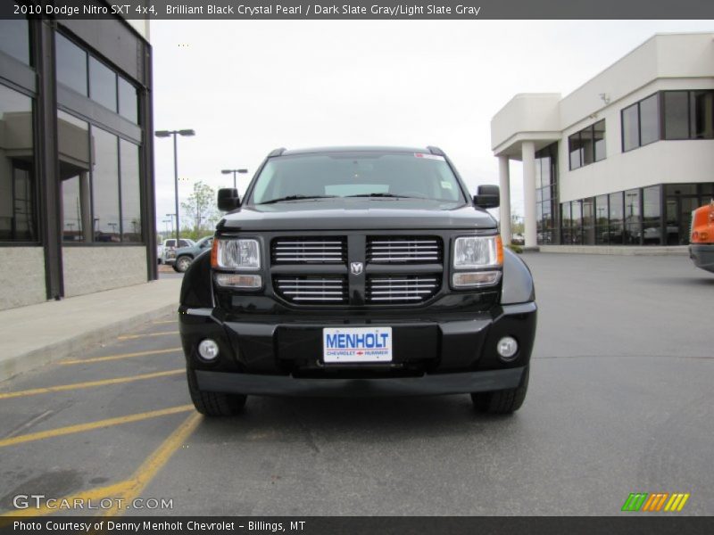 Brilliant Black Crystal Pearl / Dark Slate Gray/Light Slate Gray 2010 Dodge Nitro SXT 4x4
