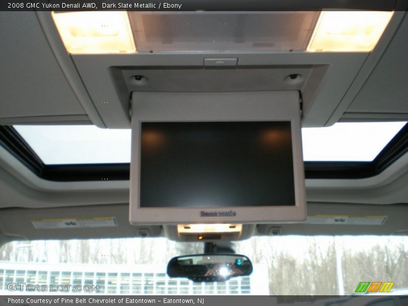 Dark Slate Metallic / Ebony 2008 GMC Yukon Denali AWD