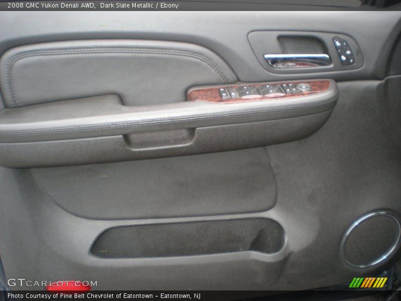 Dark Slate Metallic / Ebony 2008 GMC Yukon Denali AWD