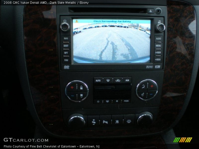 Dark Slate Metallic / Ebony 2008 GMC Yukon Denali AWD