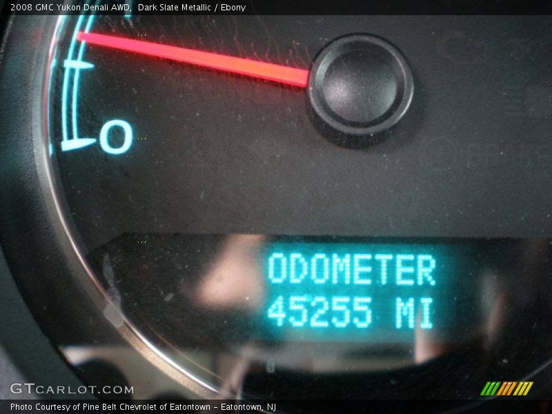 Dark Slate Metallic / Ebony 2008 GMC Yukon Denali AWD