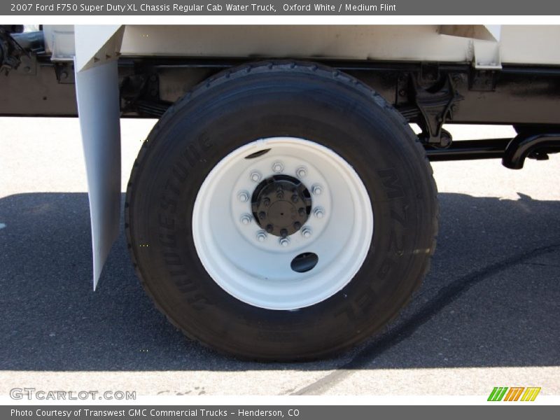 2007 F750 Super Duty XL Chassis Regular Cab Water Truck Wheel