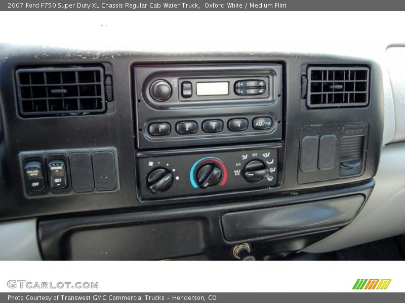 Controls of 2007 F750 Super Duty XL Chassis Regular Cab Water Truck