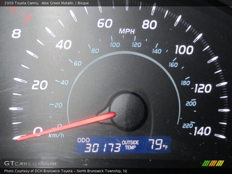 Aloe Green Metallic / Bisque 2009 Toyota Camry