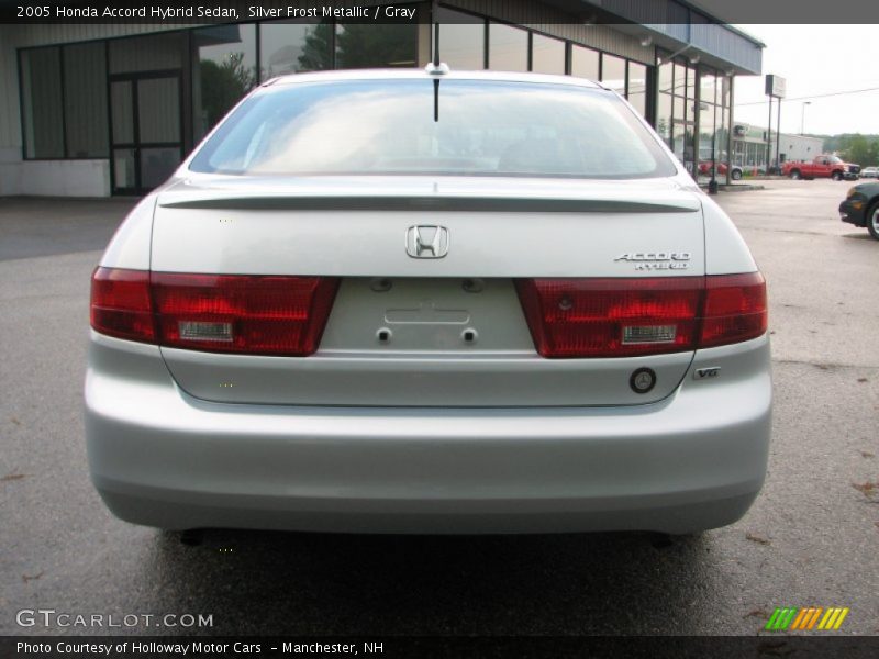 Silver Frost Metallic / Gray 2005 Honda Accord Hybrid Sedan