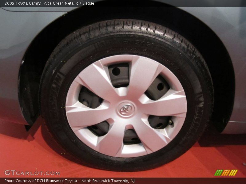 Aloe Green Metallic / Bisque 2009 Toyota Camry
