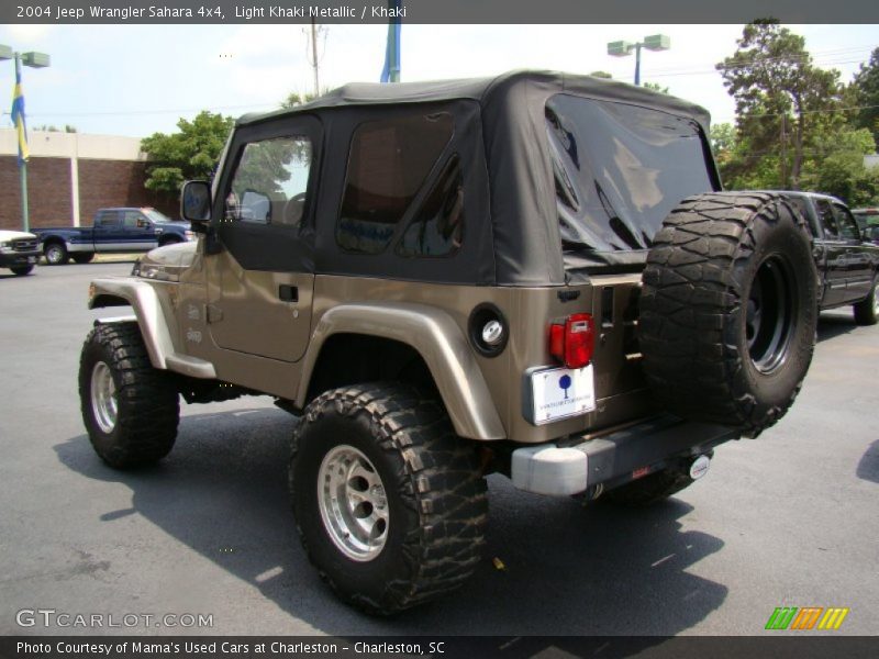 Light Khaki Metallic / Khaki 2004 Jeep Wrangler Sahara 4x4