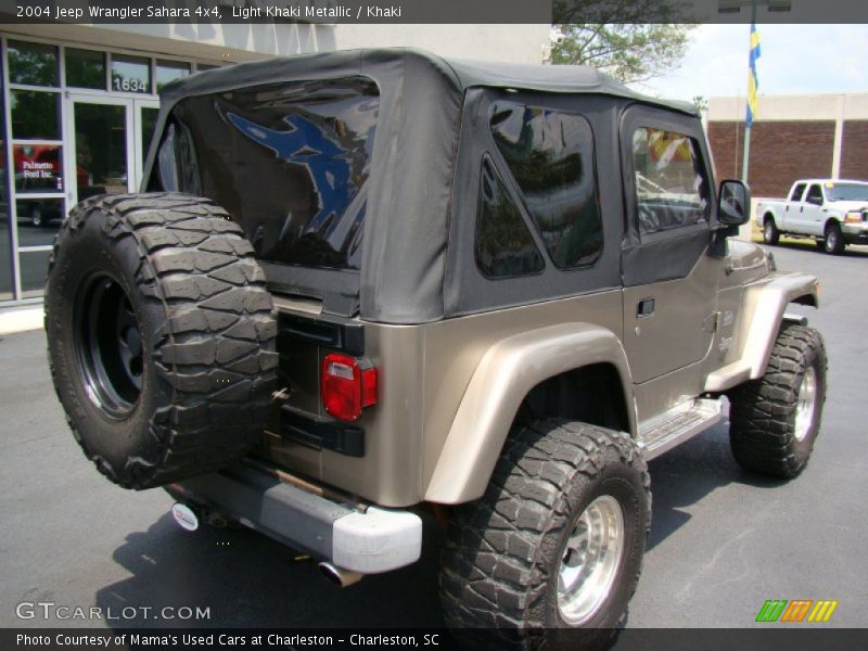 Light Khaki Metallic / Khaki 2004 Jeep Wrangler Sahara 4x4