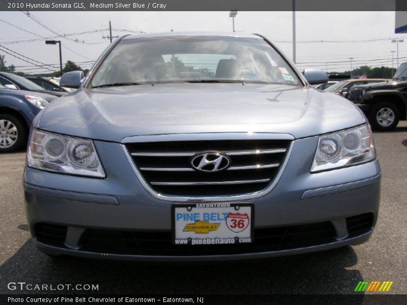 Medium Silver Blue / Gray 2010 Hyundai Sonata GLS