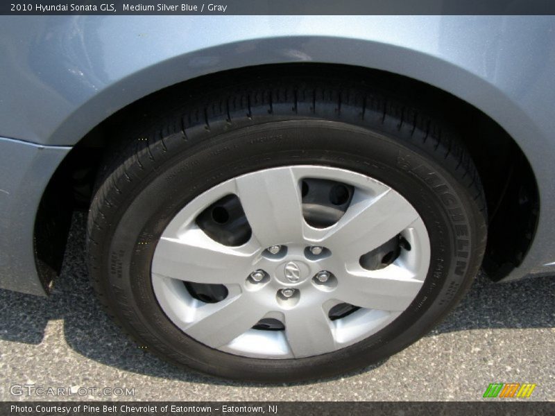 Medium Silver Blue / Gray 2010 Hyundai Sonata GLS