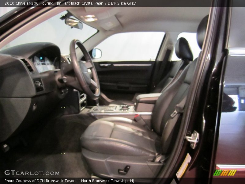 Brilliant Black Crystal Pearl / Dark Slate Gray 2010 Chrysler 300 Touring