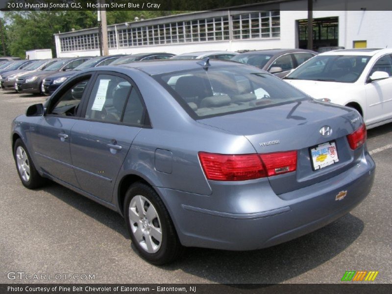 Medium Silver Blue / Gray 2010 Hyundai Sonata GLS